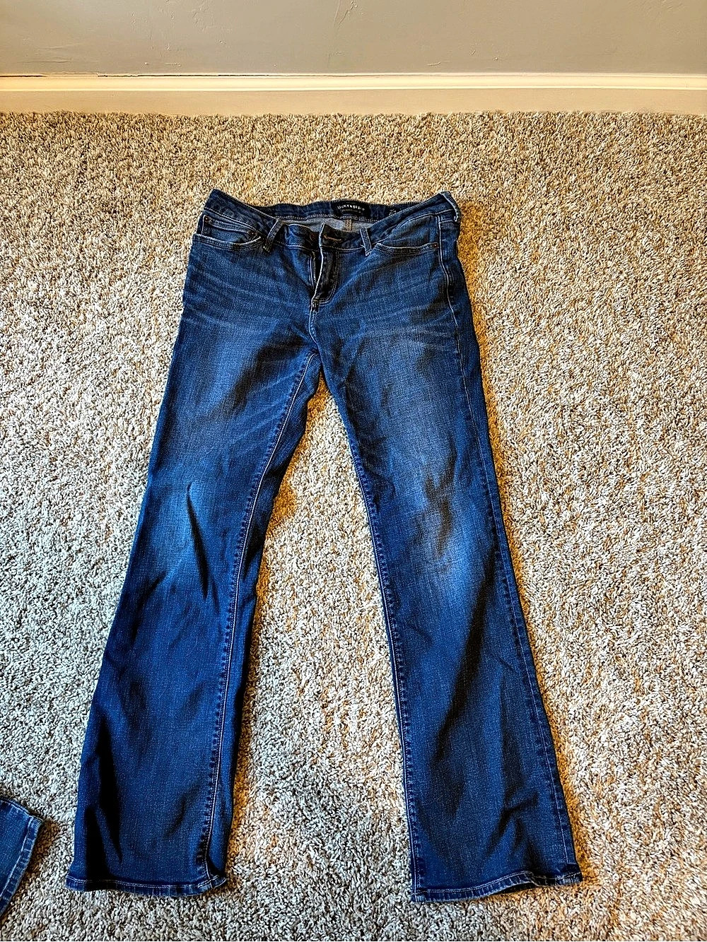 Lucky Brand Lolita Boot Cut Jeans Blue Waist 10/30